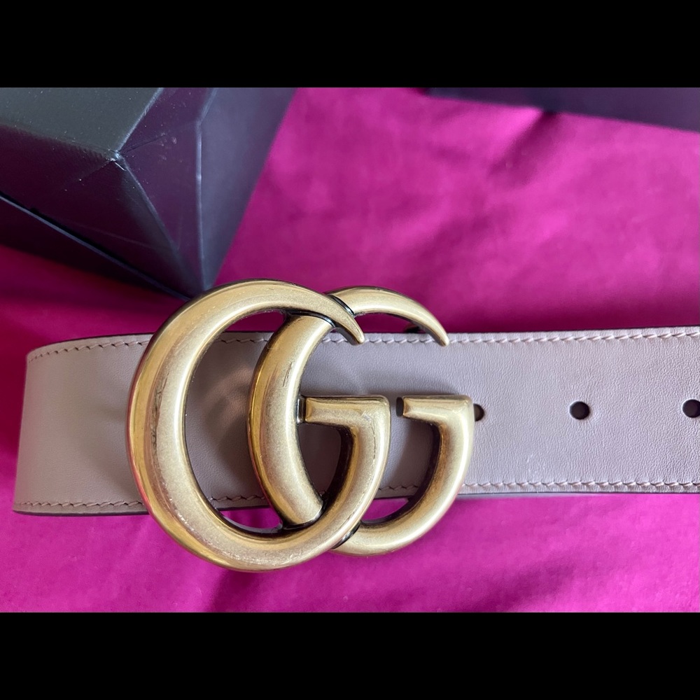 Gucci Belt Dusty Pink - Picture 2 of 5